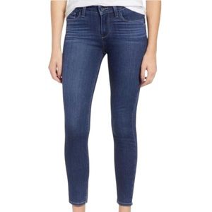 EUC Paige “Verdugo” Crop Skinny Jeans (H)